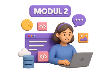 Atur penyajian data pada HTML dengan struktur tabel